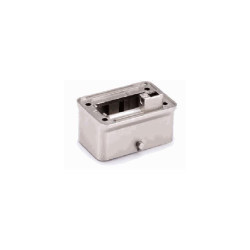 Capot modulaire, Alliage de zinc moulé, IP65, Sortie basse